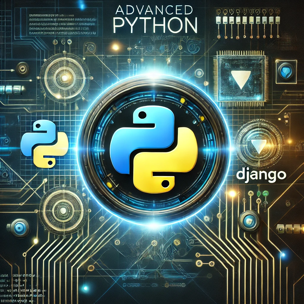 Students learning advanced Python programming and Django framework for web development and backend solutions