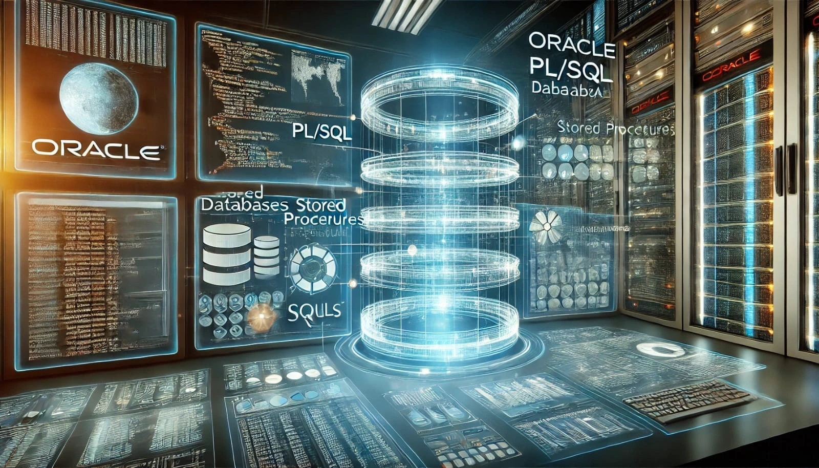 Students learning Oracle PL/SQL for database management and advanced SQL programming