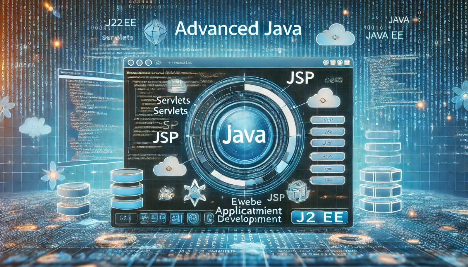 full-stack-Java-programming training session with students learning web development concepts
